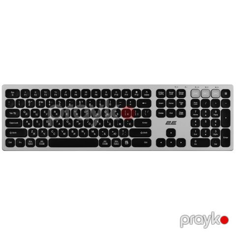 Klaviatura 2E KS270 2E-KS270WBGR_UA Grey Black — Bakı