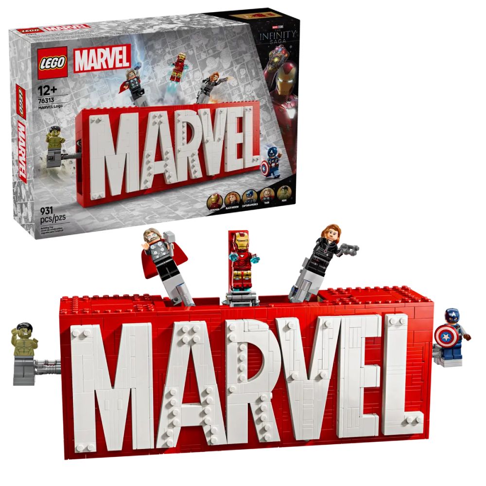 Lego Super Heroes Marvel Logo and Minifigures 76313 / 5702017817866 — Mallar, Bakı (2)