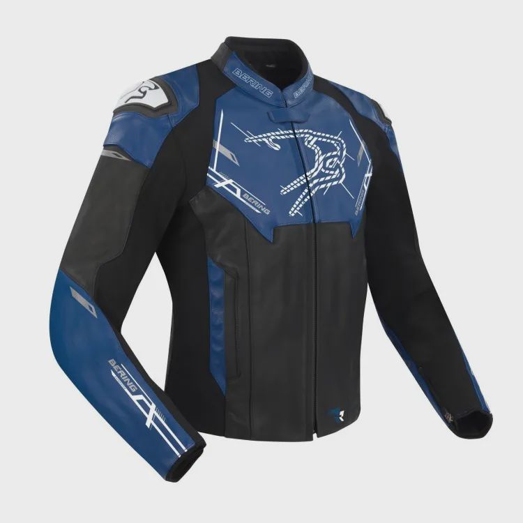 Gödəkçə berıng jacket snap (ce) BCB582 black/blue XL — Motosiklet geyimi, Bakı