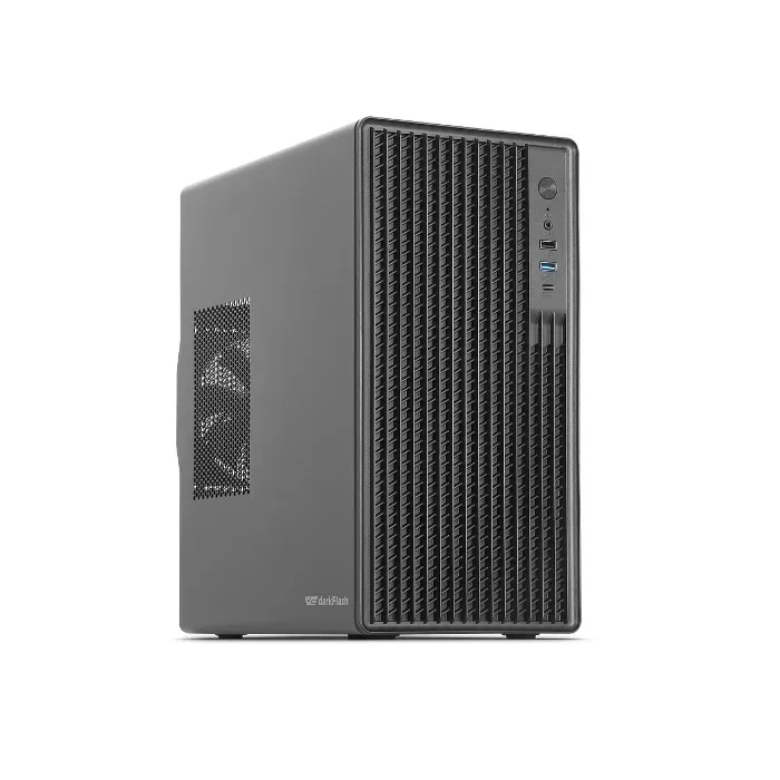 Desktop DarkFlash DM011/513TH, 650W, Intel H610, Intel Core i5-13400, 16GB DDR4, 512GB SSD, RTX 5050 8GB, Black (400FRD/19CK) — Bakı