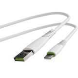 Naqil Euroacs EU-Z087 USB Type-A to Lightning 1 m ACHRKA021460 White — Smartfon kabelləri və adapterləri