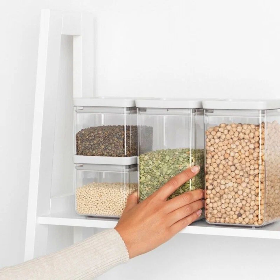 Saxlama qabı Brabantia Jar Sets Square 4 parça 122569 — Mallar, Bakı (3)
