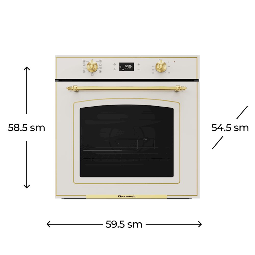 Soba Electrotech O FRE ON 870 K — Fırın kamerası, Bakı (3)