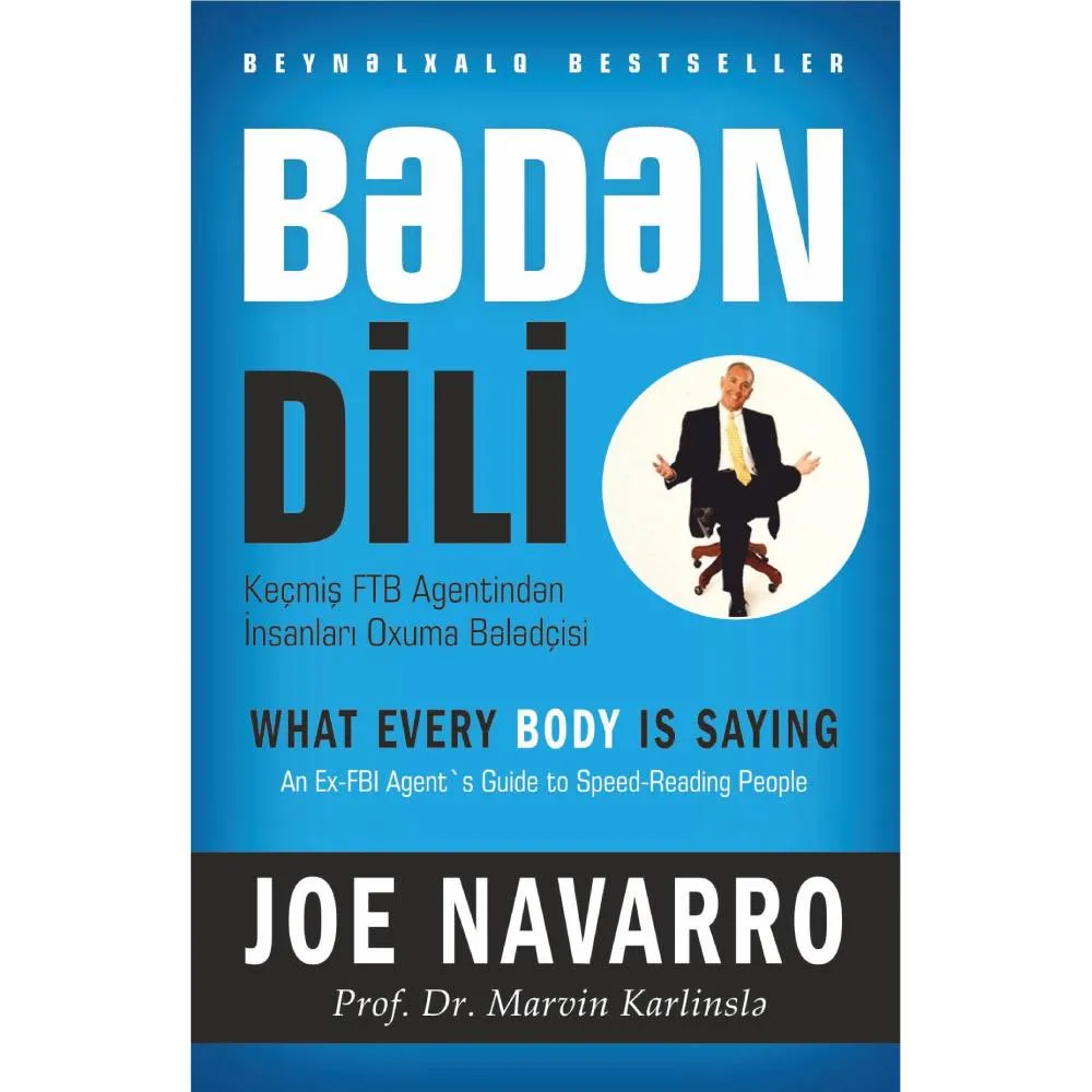 Kitab Bədən dili - Co Navarro — Bakı