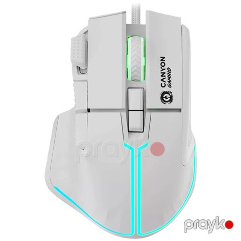 Gaming Mouse Canyon Fortnax GM-636 / CND-SGM636W White — Bakı