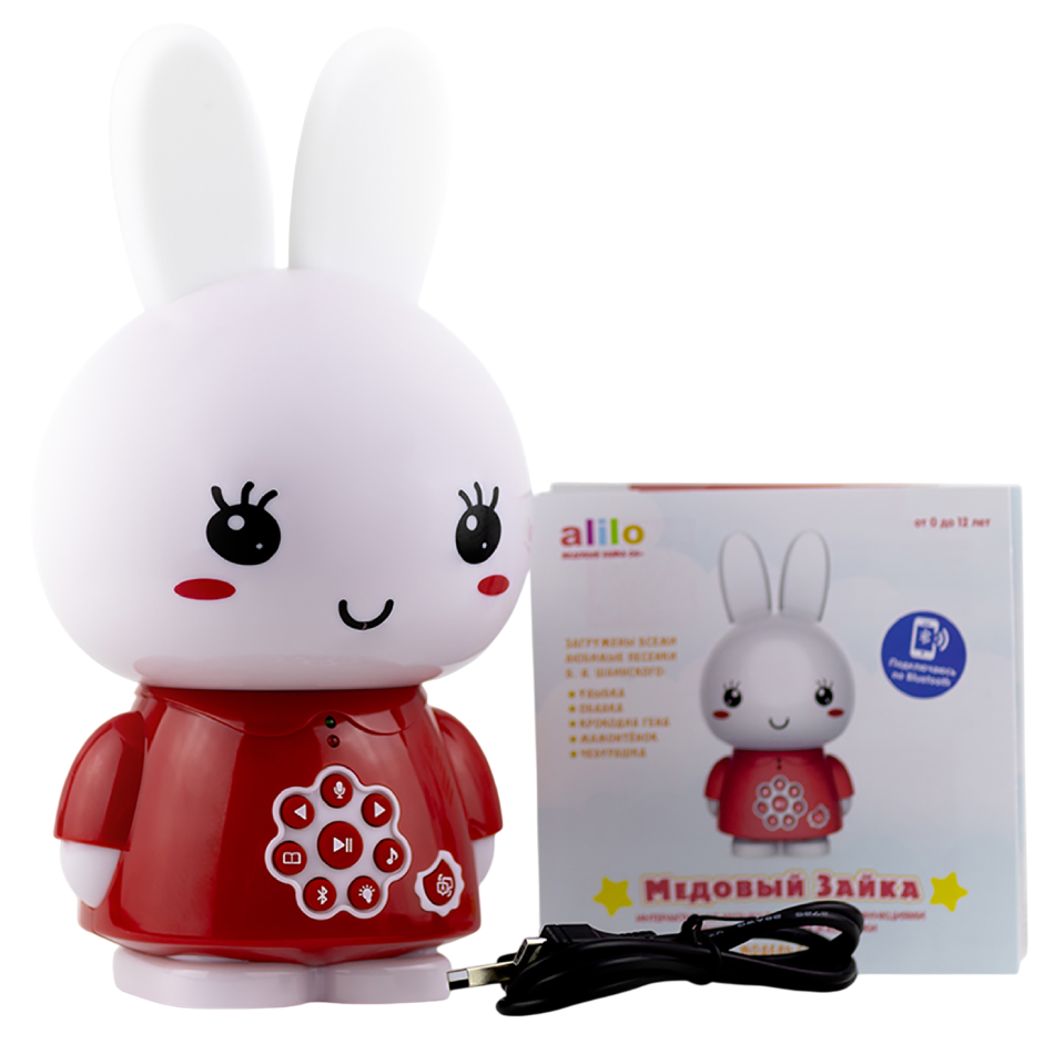 Oyuncaq Alilo Bal dovşan G6 Red — Mallar, Bakı (3)