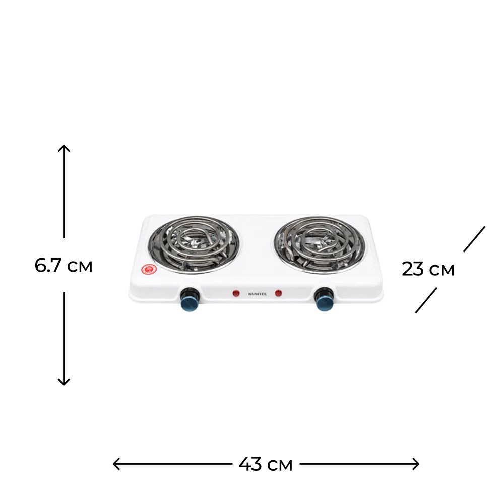 Masaüstü plitə Kumtel HS-1002 — Masaüstü plitələr, Bakı (2)