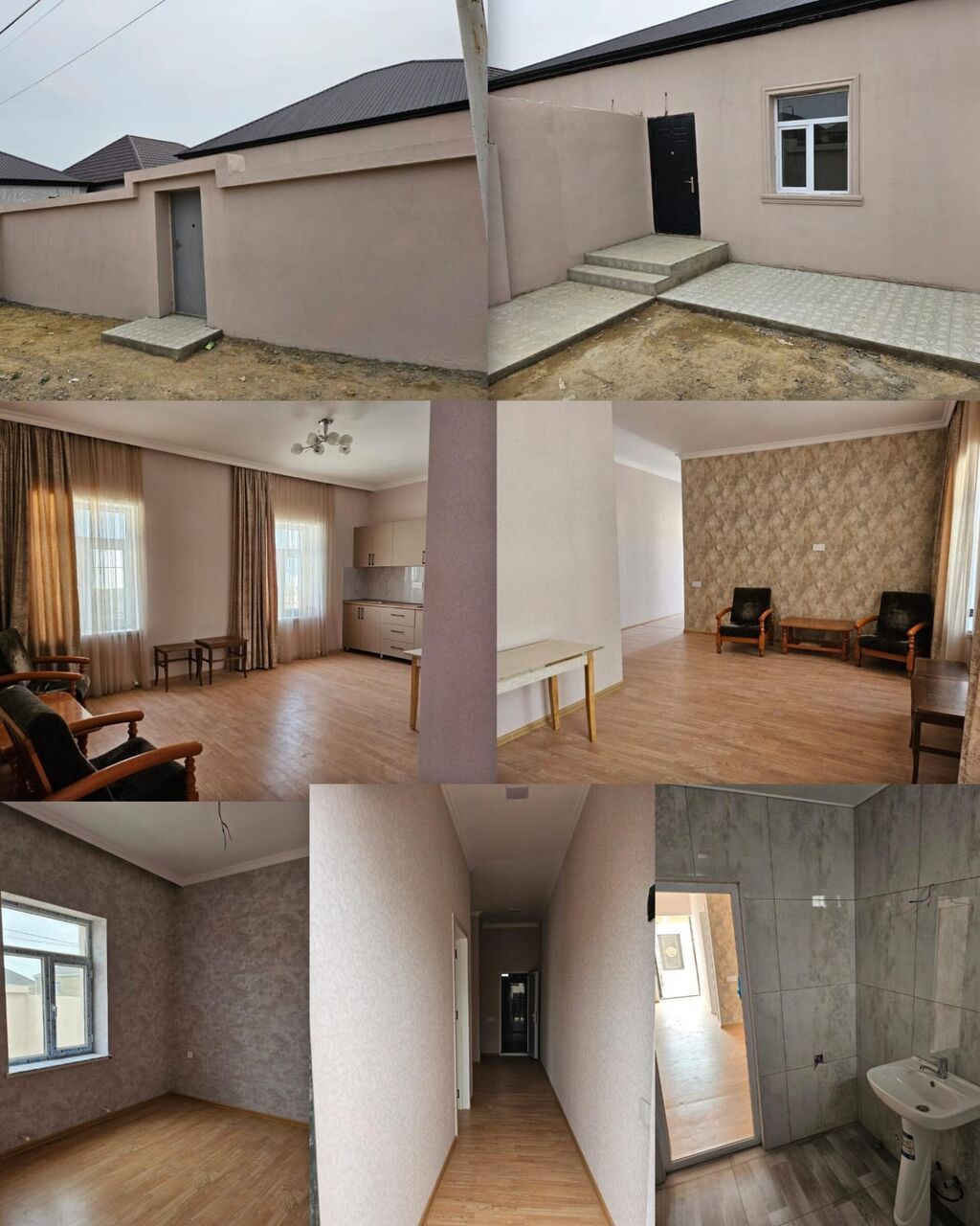 Saray qəsəbəsində həyət evi satılır. - Torpaq: 1–2 sot - Layihə: 2 — Daşınmaz əmlak, Bakı