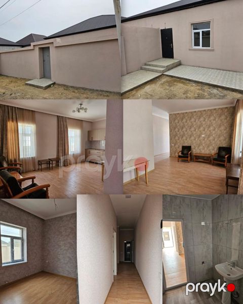 Saray qəsəbəsində həyət evi satılır. - Torpaq: 1–2 sot - Layihə: 2