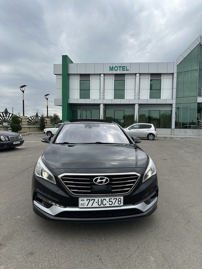Hyundai Sonata, 2.0 L, 2015 il, 200 490 km — Avtomobillər, Beyləqan (5)
