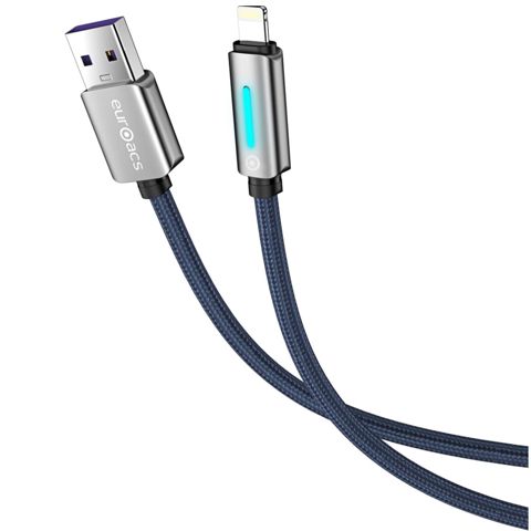Naqil Euroacs EU-Z172 USB Type-A to Lightning 1 m ACHRKA440446 Blue — Bakı