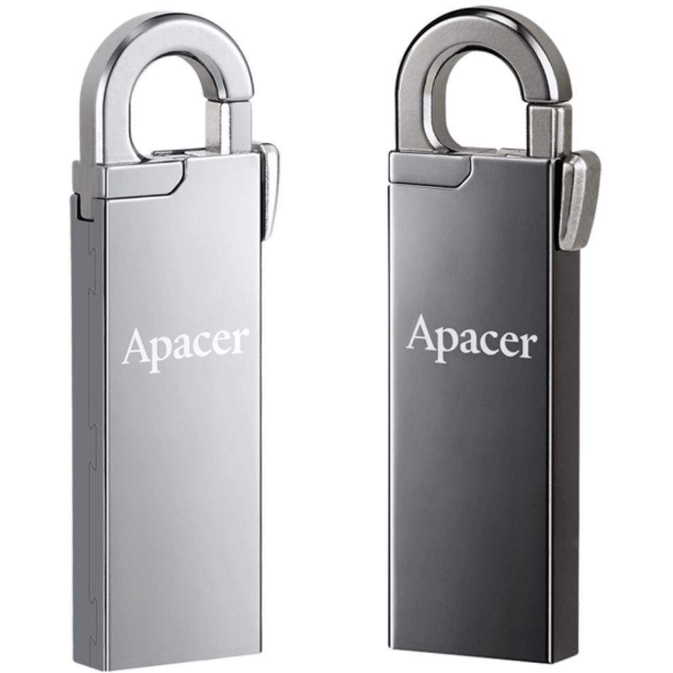 Fleş kart Apacer 64 GB USB 3.2 Gen 1 Metallic/Ashy AH15A/AP64GAH15AA-1 — Kompüterlər və noutbuklar, Bakı (2)
