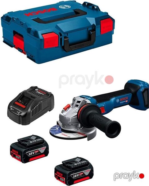 Bosch Professional akkumulyatorlu bucaq kəsən (uçqun) dəsti Dəst — Bakı