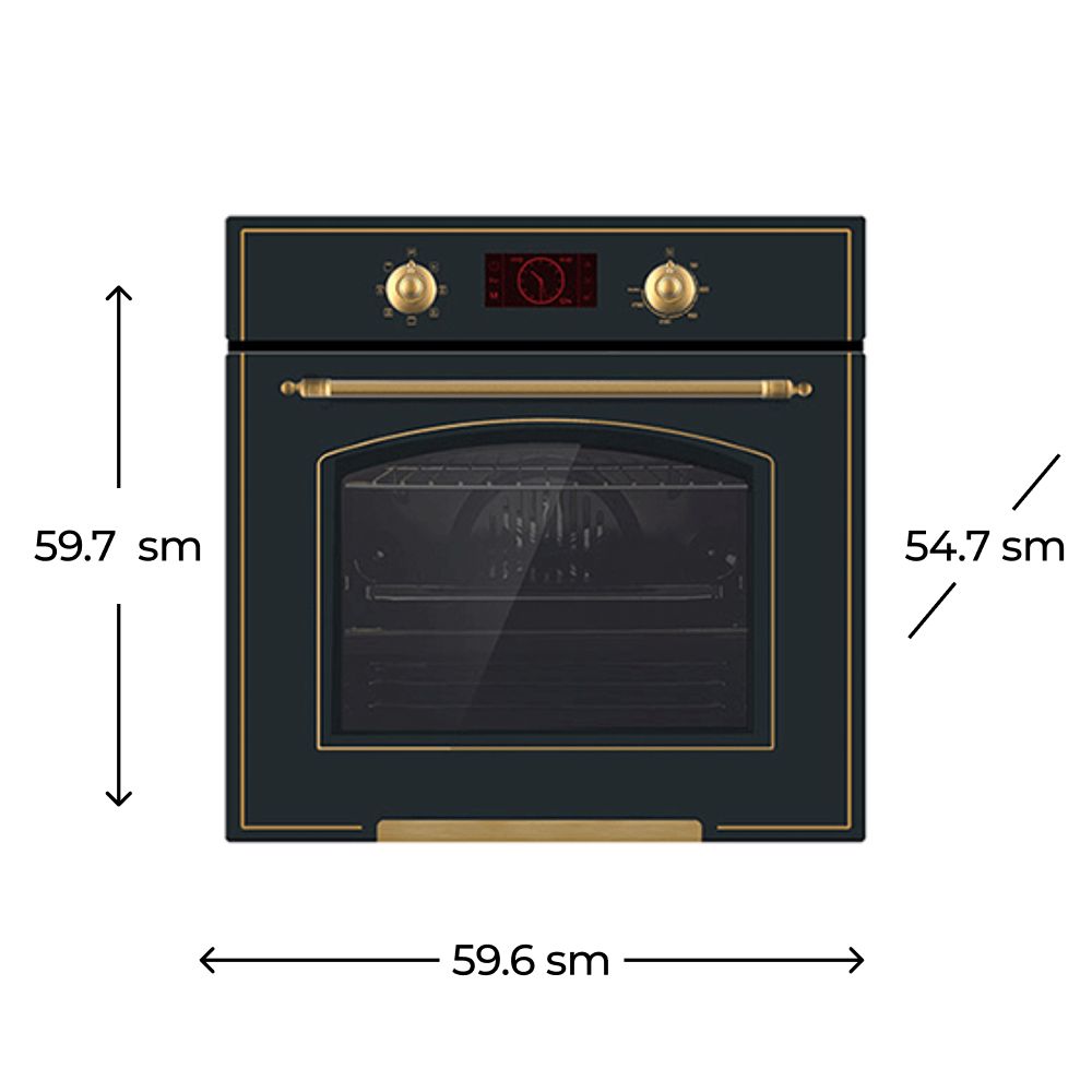 Soba Bompani ECO247BL — Fırın kamerası, Bakı (3)