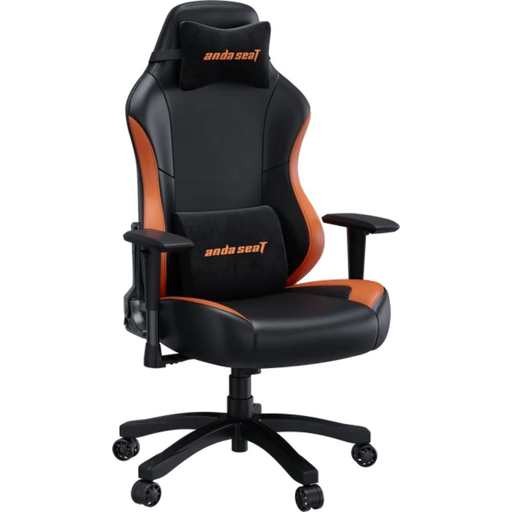 Gaming Chair AndaSeat Luna AD18-48-BO-PV Black, Orange — Kompüterlər və noutbuklar, Bakı (2)