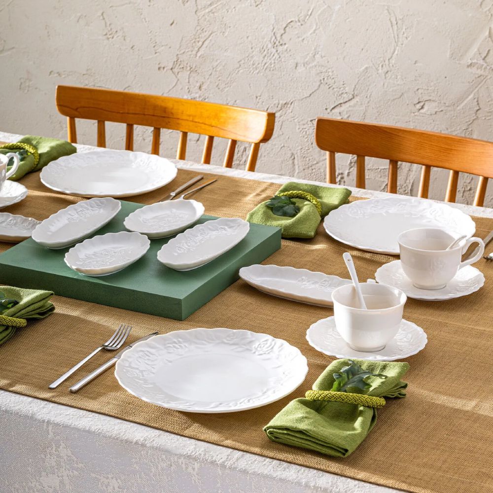 Səhər yeməyi dəsti Emsan Rosy 30 parça WHITE01 — Ev texnikası, Bakı (2)