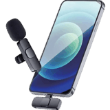 K9 Microphone Wireless Lightning Black — Mikrofonlar
