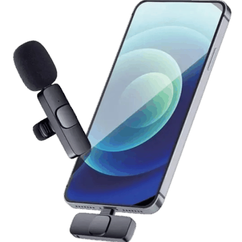 K9 Microphone Wireless Lightning Black