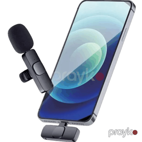 K9 Microphone Wireless Lightning Black