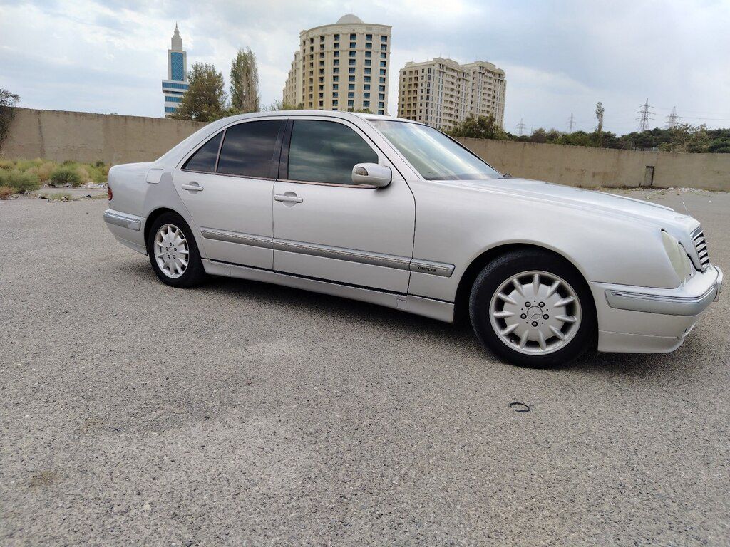 Mercedes E 270, 2.7 L, 2000 il, 420 000 km — Avtomobillər, Masallı (2)