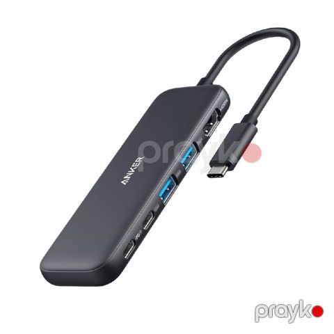 Anker 332 Hub Usb-c 5 in 1 Black / A8355H11 — Bakı
