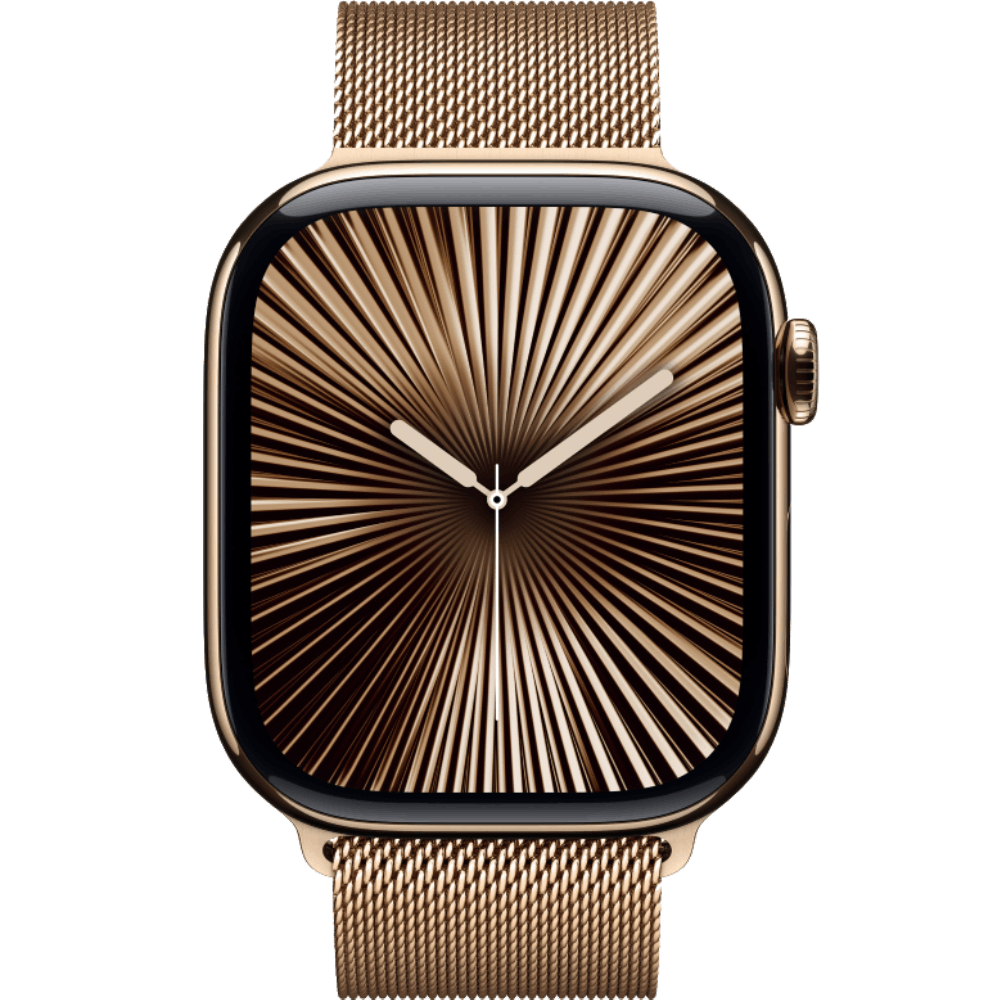 Apple 46 mm Gold Milanese Loop S/M / MC7K4ZM/A — Saatlar, Bakı (3)