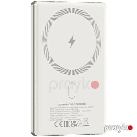 Canyon OnPower 505 CNS-CPB505BE 5000 mAh Beige — Bakı