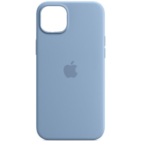 Qoruyucu örtük Apple iPhone 15 Plus Silicone Case W/MagSafe Winter Blue MT193ZM/A — Bakı