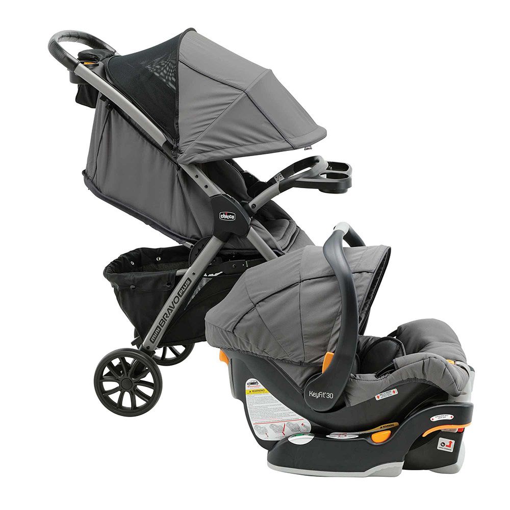 Uşaq arabası Chicco Mini Bravo Plus Slate 00079660040070 — Arabalalar və avtokresloları, Bakı (3)