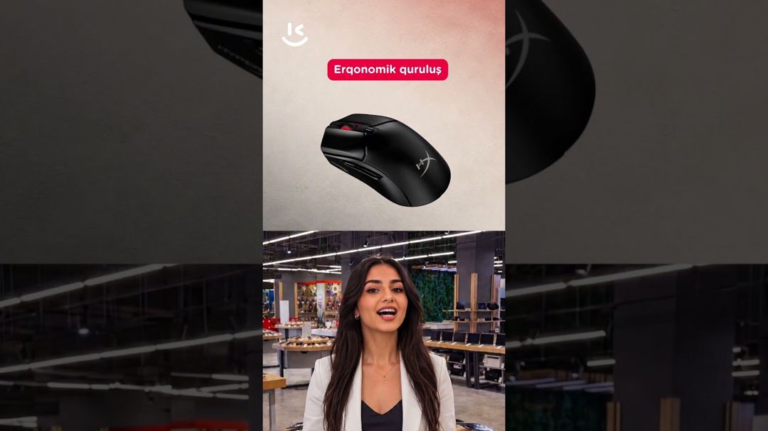 Gaming Mouse Hyperx Pulsefire Haste 2 Mini White WL / 7D389AA — Klaviaturalar və siçanlar, Bakı (4)
