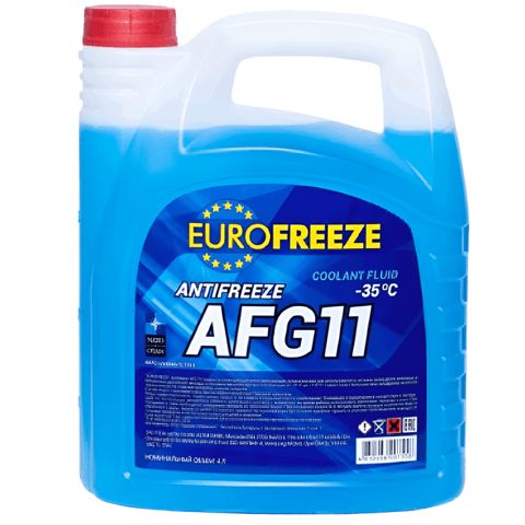 Antifriz Eurofreeze AFG 11 (-35) 4 lt — Bakı