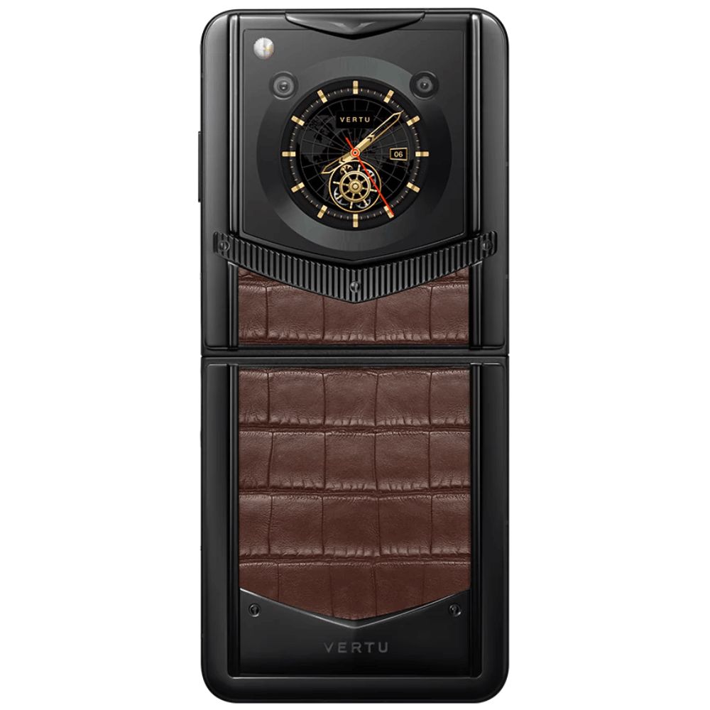 Vertu IronFlip Alli 12/512 GB Amber Brown — Smartfonlar, Bakı (2)