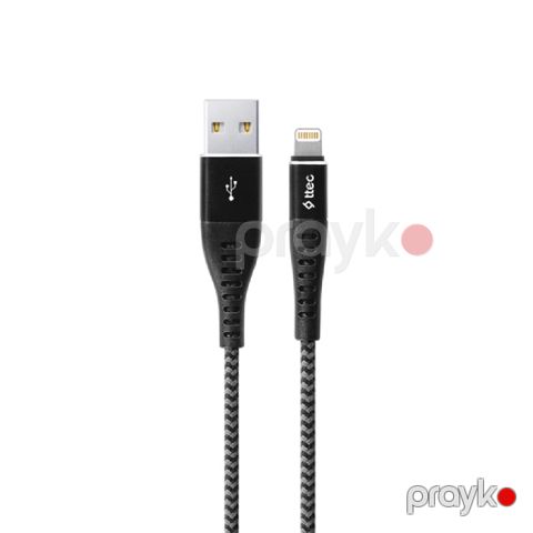 Naqil Ttec USB Type-A to Lightning 1.5 m 2DKX01LS Black — Bakı
