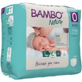 Uşaq bezləri Bambo Nature 0 24 ədəd 1000010819 — Pampers və Şalvarlar
