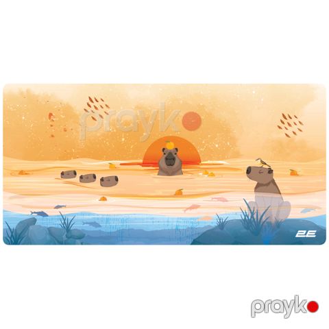 Mouse Pad 2E Capybarra L Yellow 2E-PAD-L-CAPY-YELLOW — Bakı