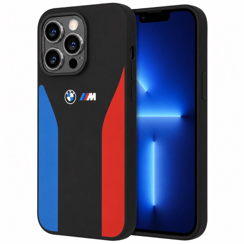 Qoruyucu örtük BMW M Silicone iPhone 15 Pro Black BMHCP15L22SCSK — Mallar, Bakı (2)