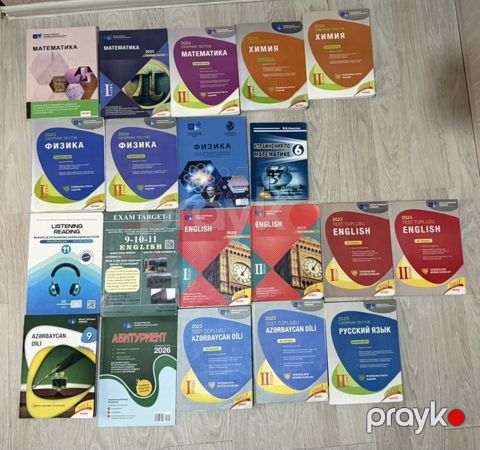 Razilasma yolu ile Abituriyent hazırlığı üçün fənn və test toplusu