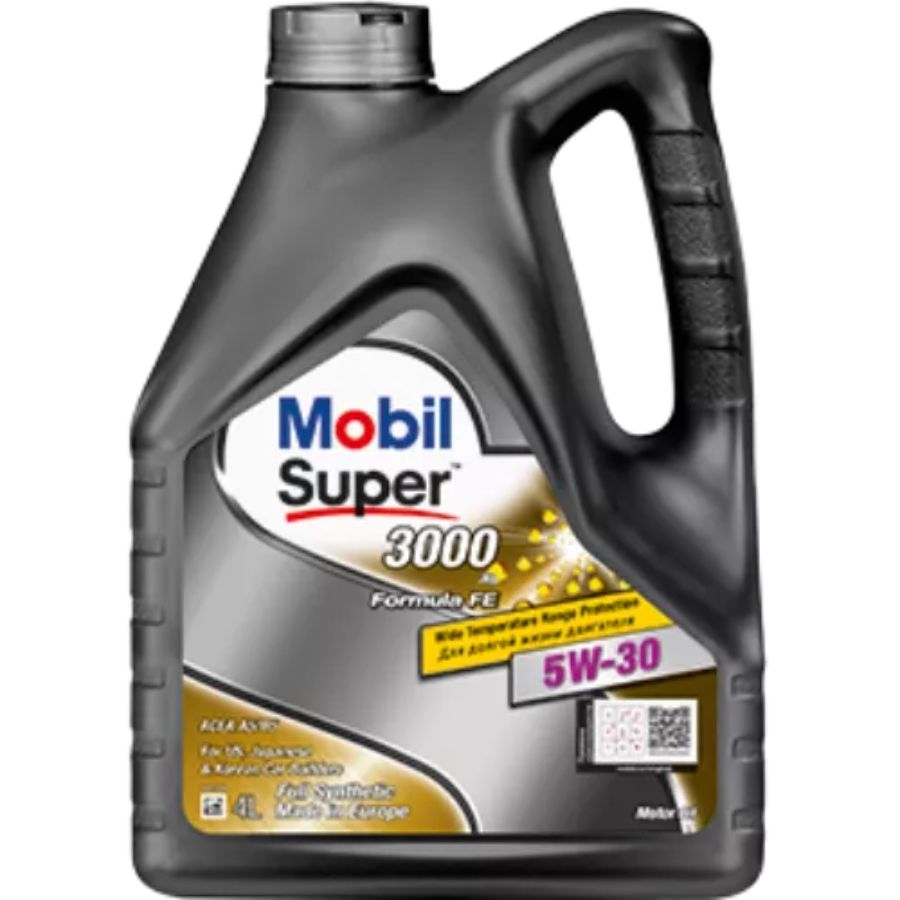 Mühərrik yağı Mobil Super 3000 X1 FE 5W-30 4L — Mallar, Bakı (2)