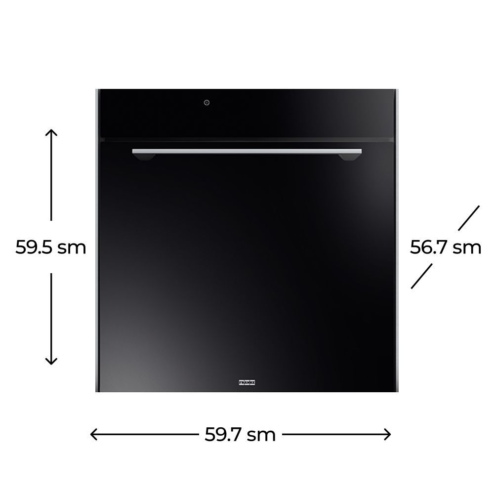 Soba Franke FS 913 P BK DCT TFT — Fırın kamerası, Bakı (3)