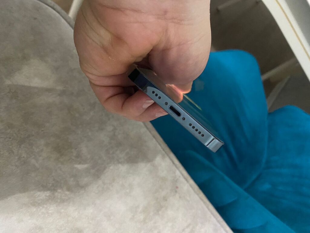IPhone 12 Pro, Pacific Blue, Simsiz şarj — Apple iPhone, Saray (2)