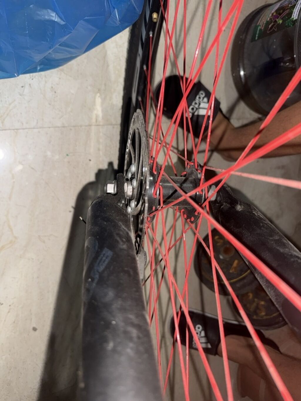 BMX GTR dağ velosipedi - Rəng: Qara/qırmızı kombinasiya - Çərçivə — Dağ velosipedləri, Bakı (6)