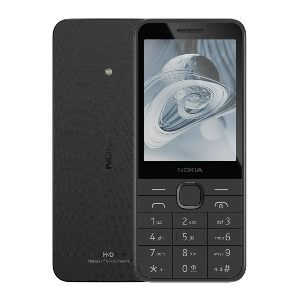 Telefon Nokia 215 4G DS Azgeua, Black 2025 — Кнопочные телефоны