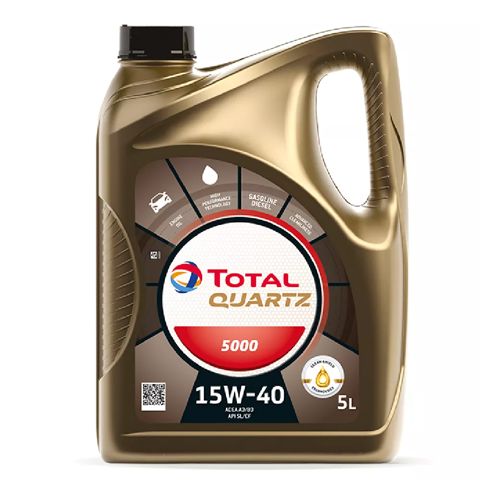 Mühərrik yağı Total Quartz 5000 15W-40 5L — Bakı