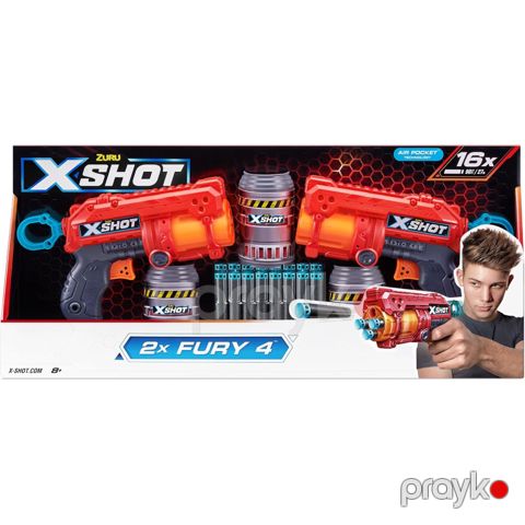 Zuru 2022-S002-X-Shot-Excel-Fury 4 2PK 193052040336 — Bakı