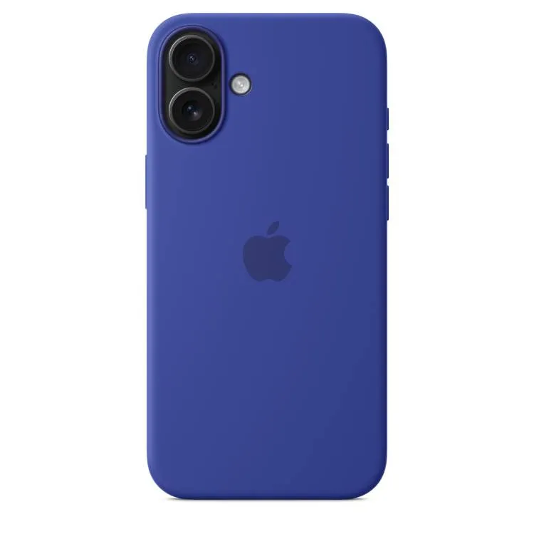 Çexol Apple iPhone 16 Plus Silicone Case with MagSafe - Ultramarine (MYYF3ZM/A) — Bakı
