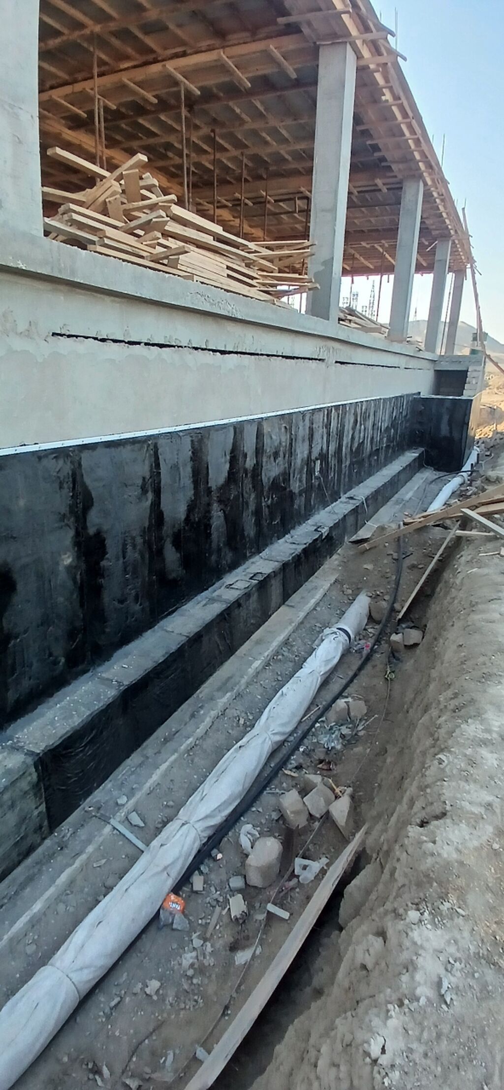Bitum əsaslı hidroizolyasiya xidməti - Dam, teras, zirzəmi, bünövrə — Tikinti və təmir, Digah (2)