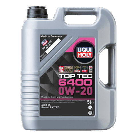 Mühərrik yağı Liqui Moly Top Tec 6400 0W-20 5L — Bakı