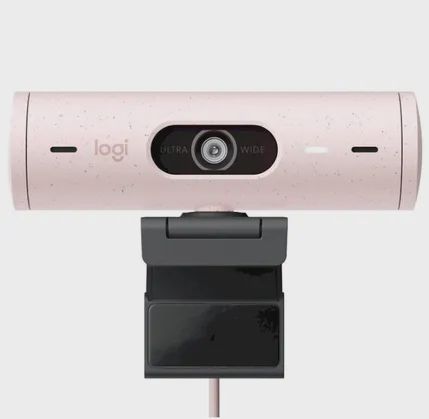 Veb kamera Logitech Brio 500 Full HD Rose (L960-001421) — Veb kameralar, Bakı