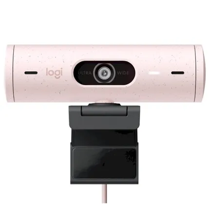 Veb kamera Logitech Brio 500 Full HD Rose (L960-001421) — Bakı