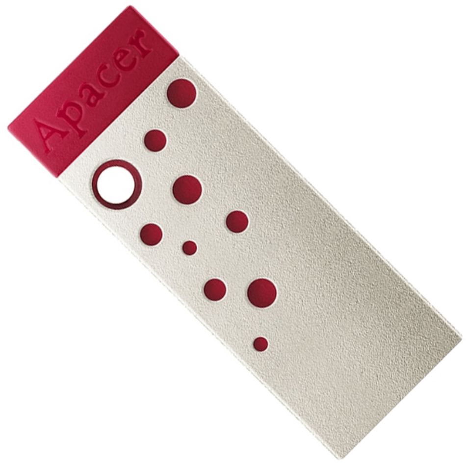Fleş kart Apacer 64 GB USB 3.2 Gen 1 Metallic/Red AH15J/AP64GAH15JR-1 — Kompüterlər və noutbuklar, Bakı (2)